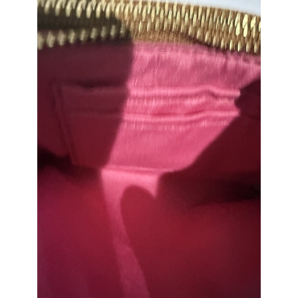 Coach Brown Pebbled Leather‎ Double Zipper Closure Wristlet - Wallet T - Picture 8 of 13